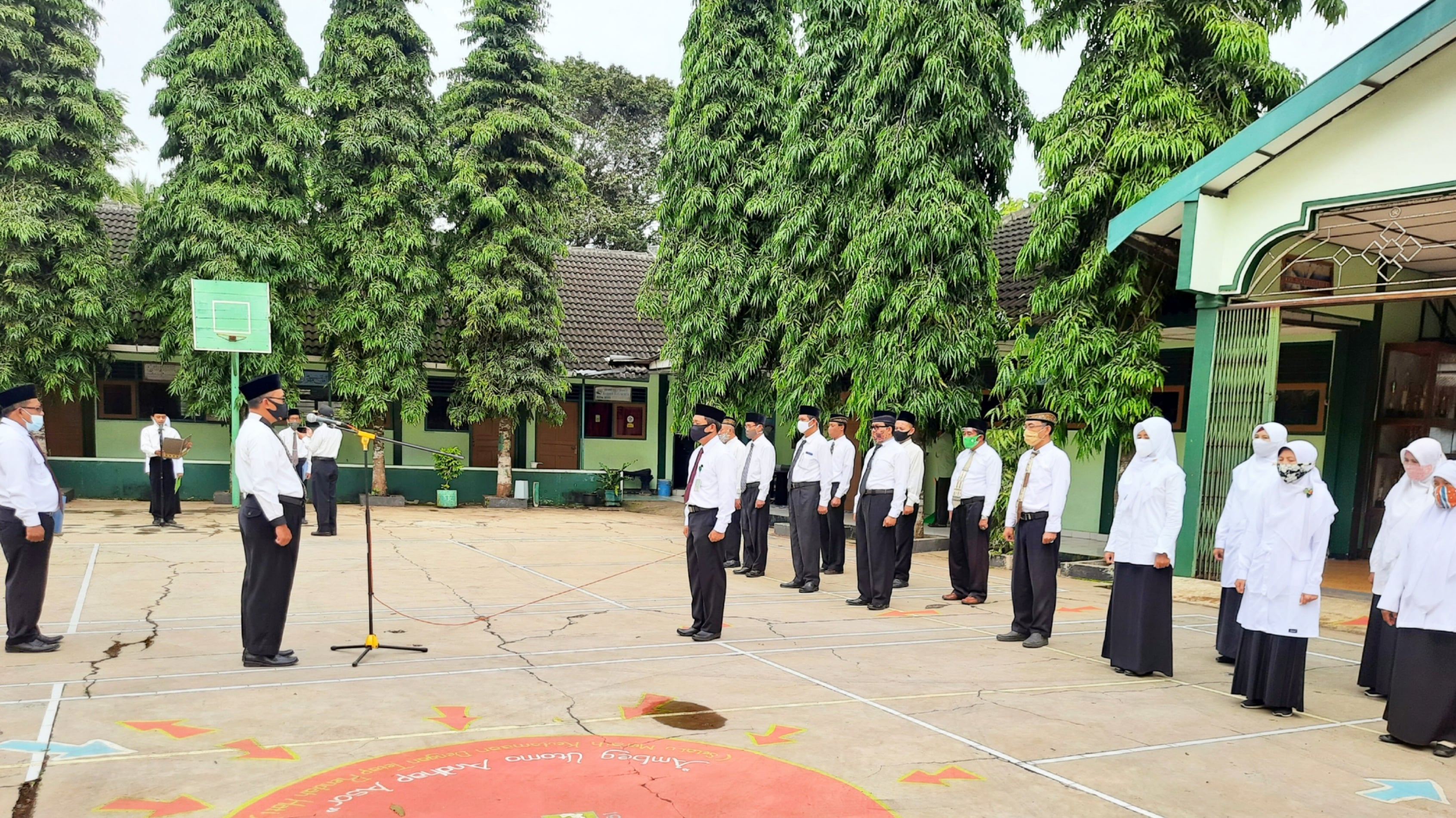 MTsN 9 Gunungkidul Gelar Upacara Peringatan HAB Kementerian Agama RI ke-75