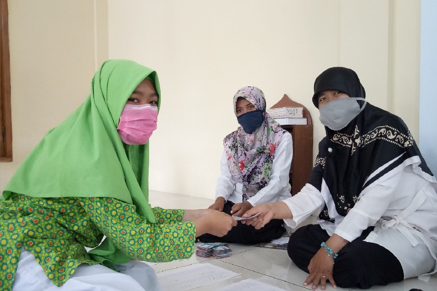 115 Siswa MTsN 5 Gunungkidul Terima Bantuan PIP