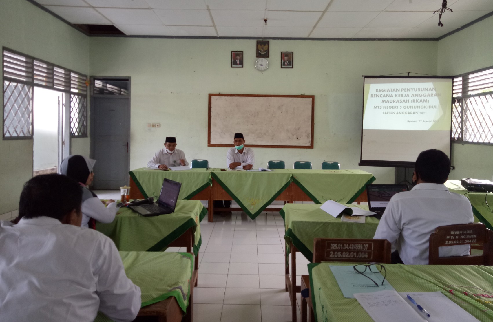 Penyusunan RKAM MTsN 5 Gunungkidul: Utamakan Juknis, Kawal Visi Misi