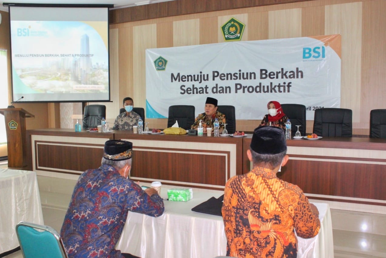 Kankemenag Gunungkidul Gandeng Bank Syariah Indonesia, Adakan Sosialisasi Pra Pensiun