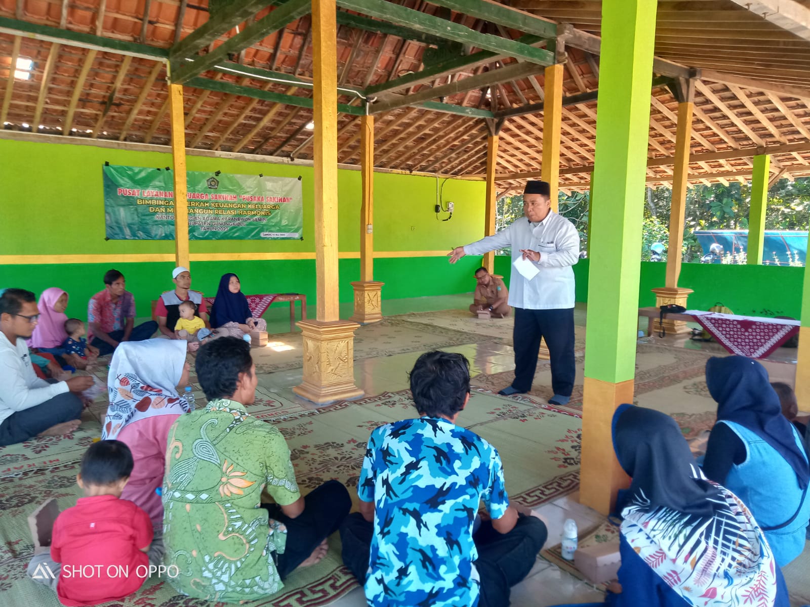 Piloting Pusaka Sakinah, KUA Semin Fasilitasi Permasalahan Pasangan Keluarga