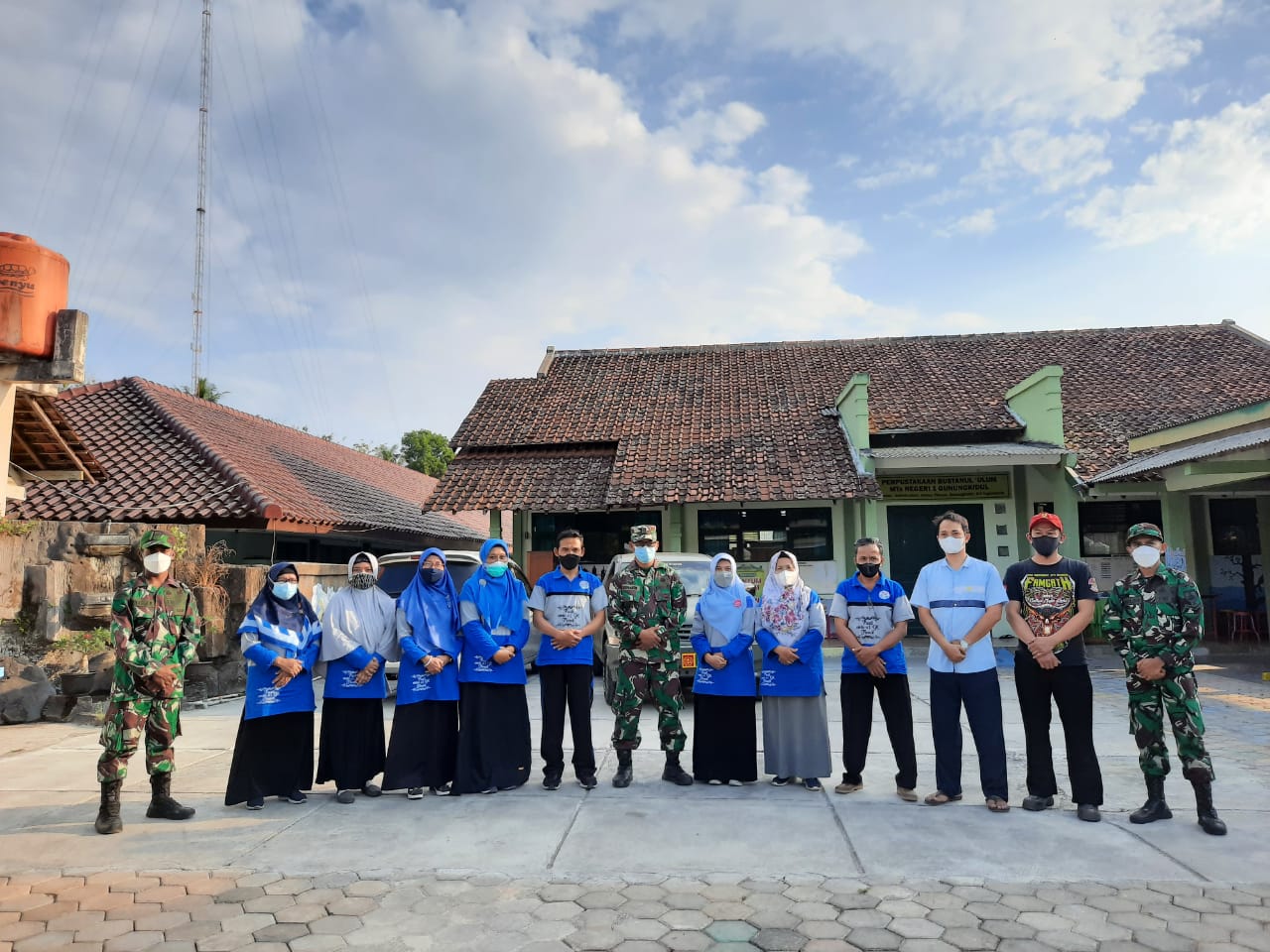 Dukung Percepatan Vaksinasi Covid-19, MTsN 1 Gunungkidul Gelar Vaksinasi Masal