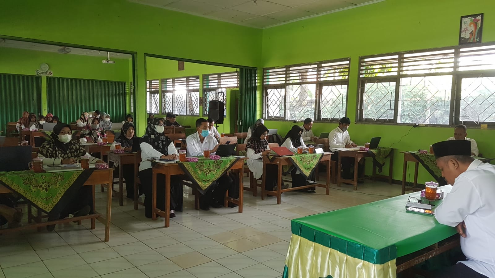 MTsN 4 Gunungkidul Sukses Gelar Rapat Pleno Kelulusan Siswa Kelas IX  Tahun Pelajaran 2021/2022