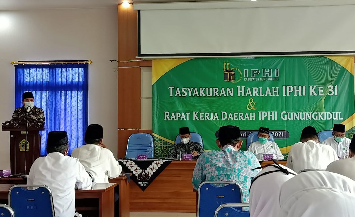 Ini Pesan Kepala Kemenag Gunungkidul Pada Tasyakuran Harlah Ke-31 IPHI