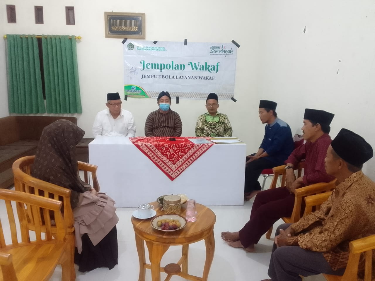 Kepala KUA Semin Laksanakan Jempolan Wakaf di Ponpes Al-Jauhar Semin