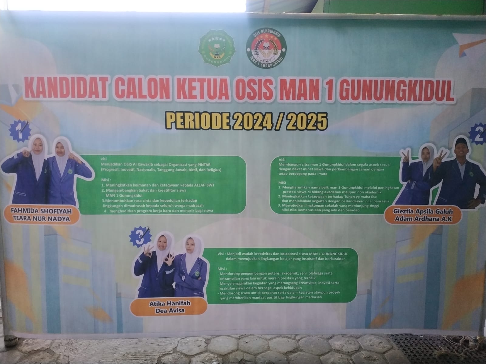 MAN 1 Gunungkidul Gelar Orasi Calon Pemimpin Muda