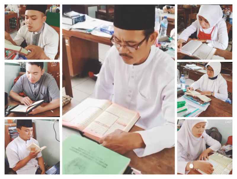 Peringatan HSN 2020, MTsN 5 Gunungkidul Adakan Khotmil Quran