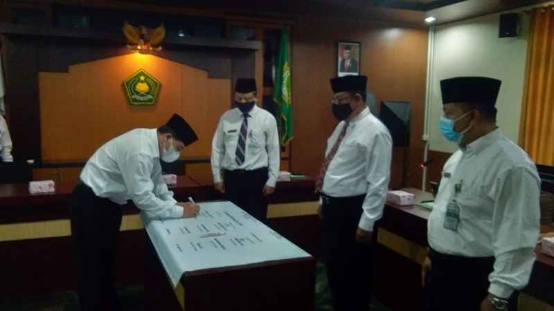 MAN 1 Gunungkidul Jadi Madrasah Pilot  Project Pembangunan ZI  Menuju WBK  dan WBBM