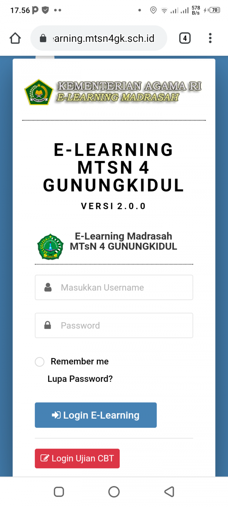 MTsN 4 Gunungkidul Sukses Implementasikan E-Learning