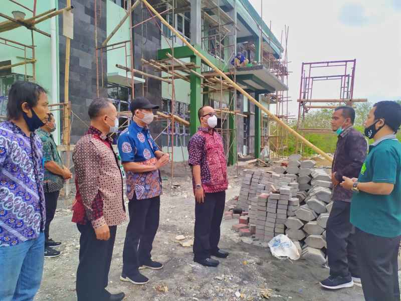 Sekretaris Ditjen PHU Kemenag RI Monitoring Pembangunan Gedung PLHUT Kankemenag Gunungkidul