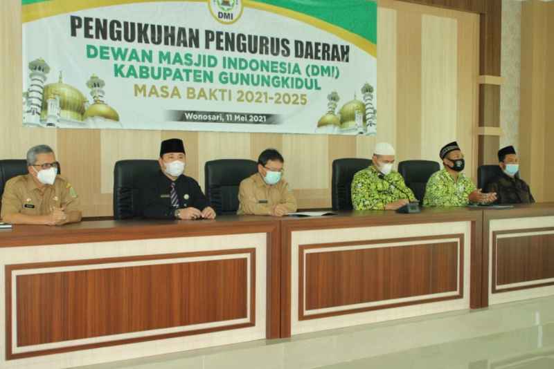 Pengukuhan Pengurus Daerah Dewan Masjid Indonesia Kabupaten Gunungkidul