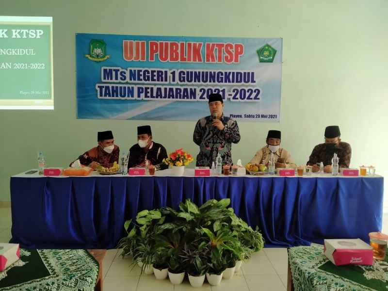 MTsN 1 Gunungkidul Selenggarakan Uji Publik KTSP