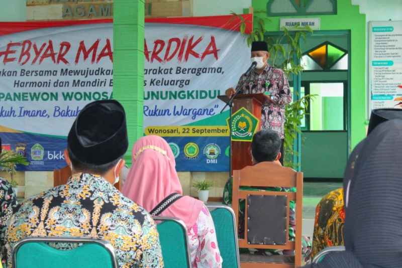 Kepala Kemenag Gunungkidul Apresiasi Gebyar Mahardika KUA Wonosari