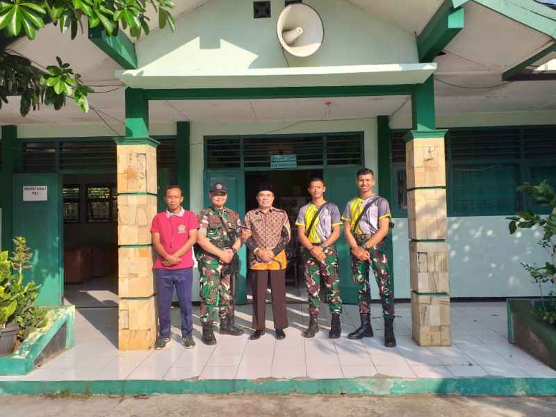 MTs Negeri 6 Gunungkidul Bersinergi dengan Batalyon Arhanud 15/DBY