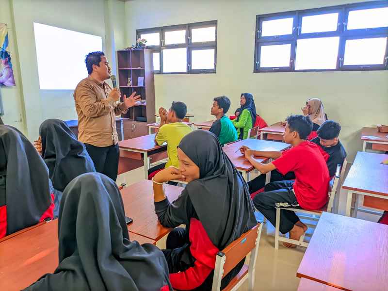 Mabit Pertama Pengurus OSIS MTsN 4 Gunungkidul